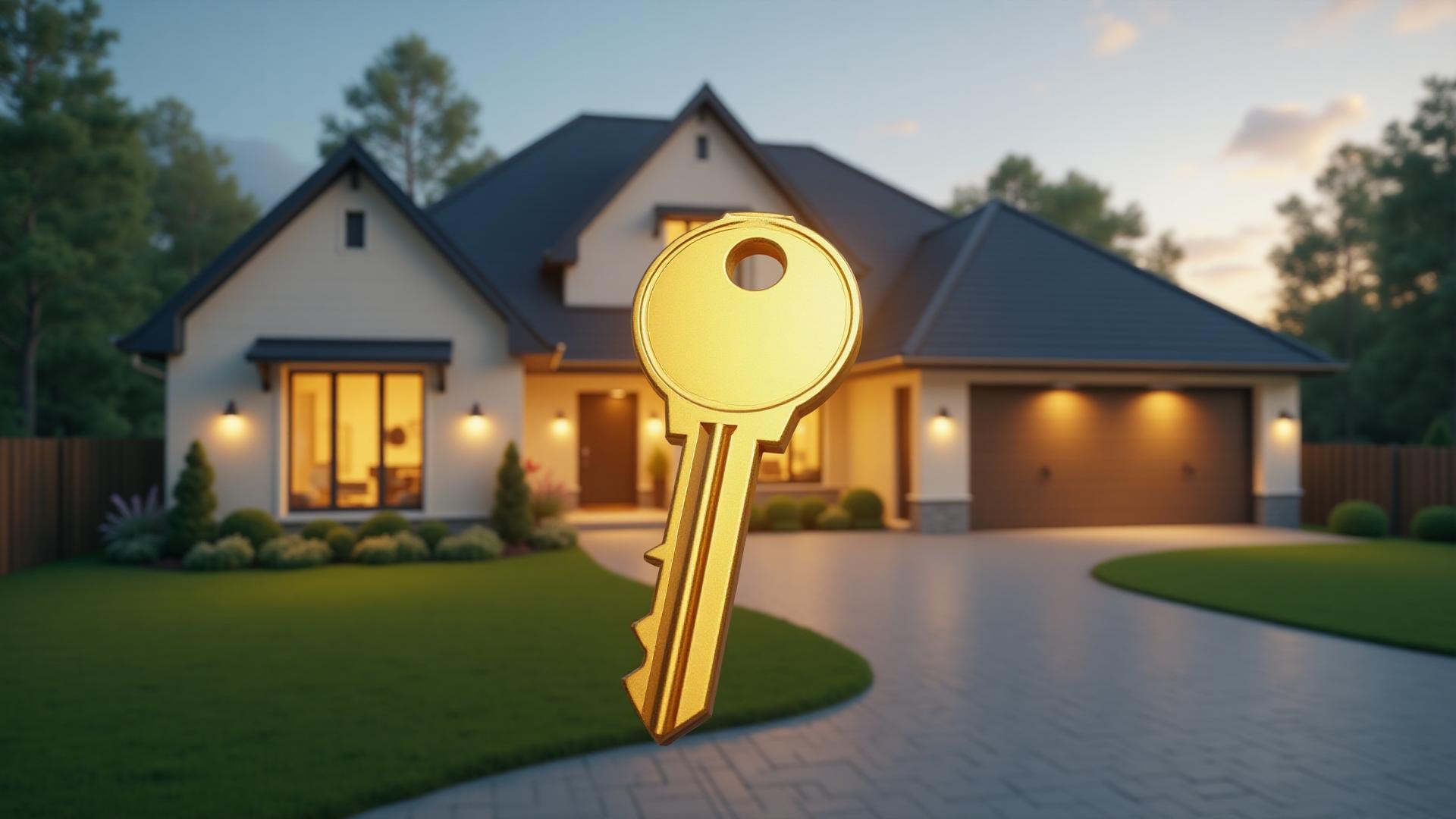 House keys representing turnkey property solutions